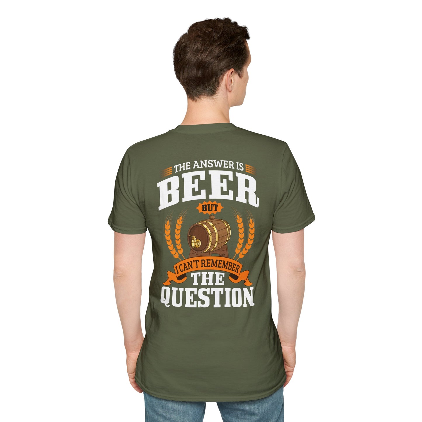 "The Answer is beer" T-shirt