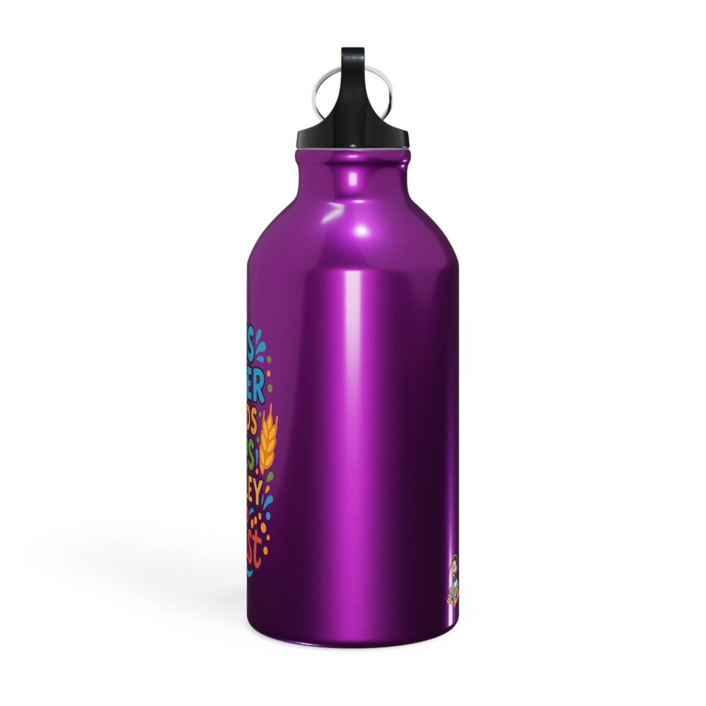 Water bottle for beer lovers