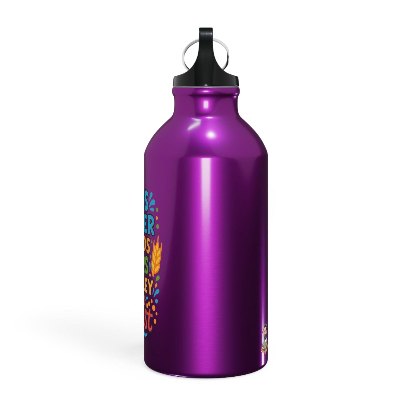 Wasserflasche für Bierliebhaber