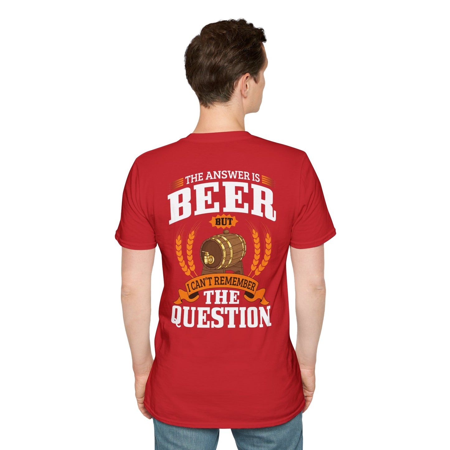 "The Answer is beer" T-shirt