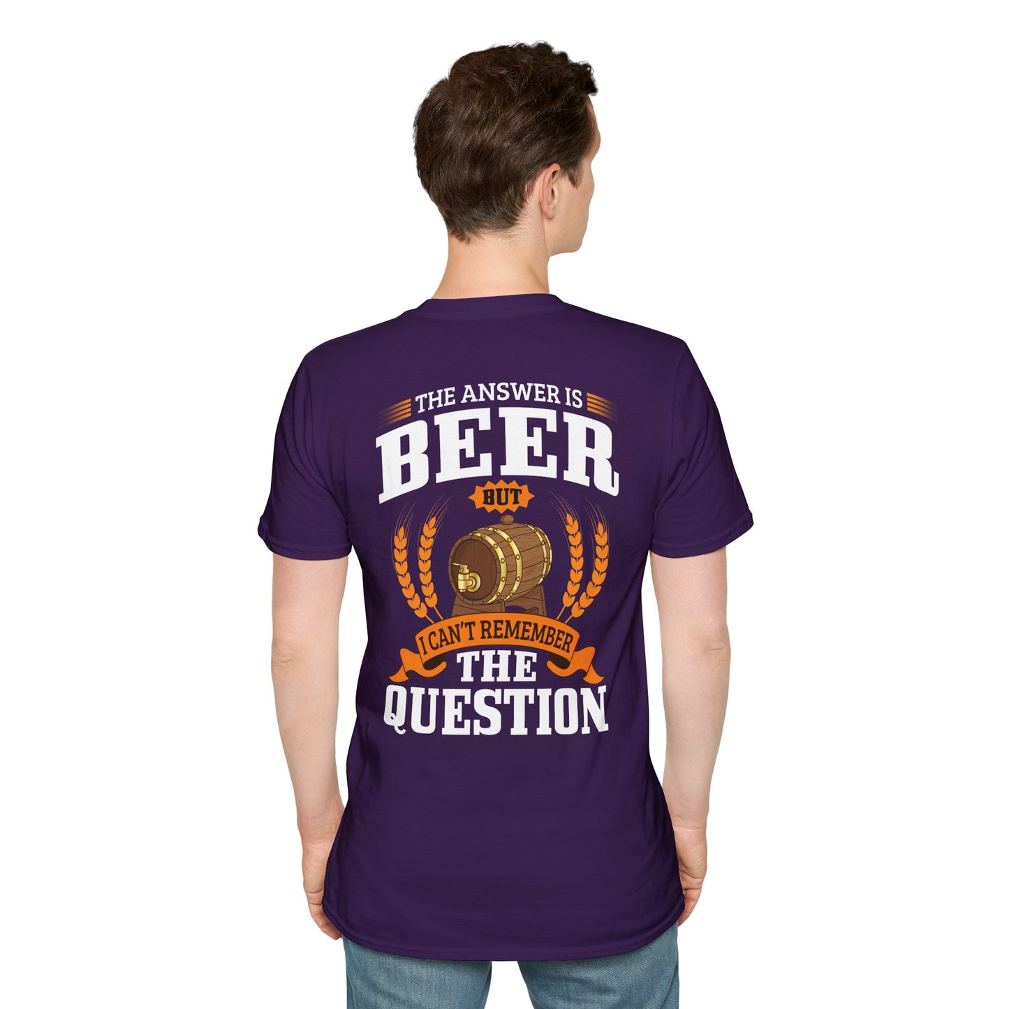 "The Answer is beer" T-shirt