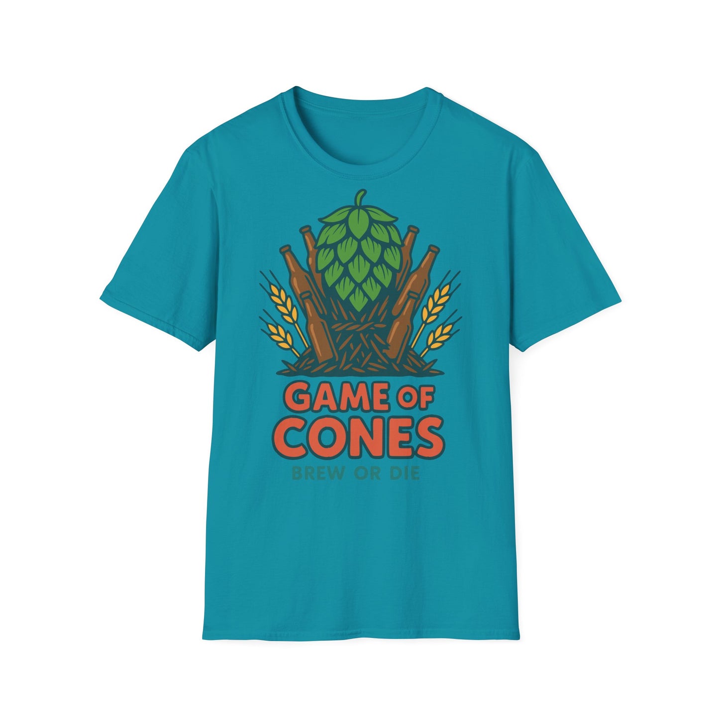Unisex Soft-Style T-Shirt - Game of cones