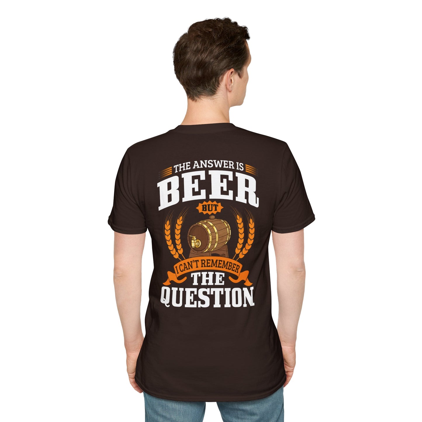 "The Answer is beer" T-shirt