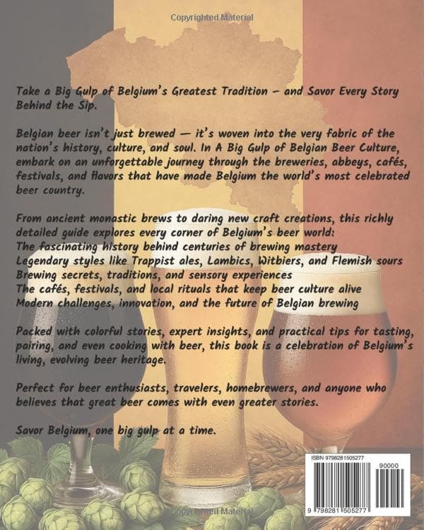 Une grande gorgée de culture brassicole belge