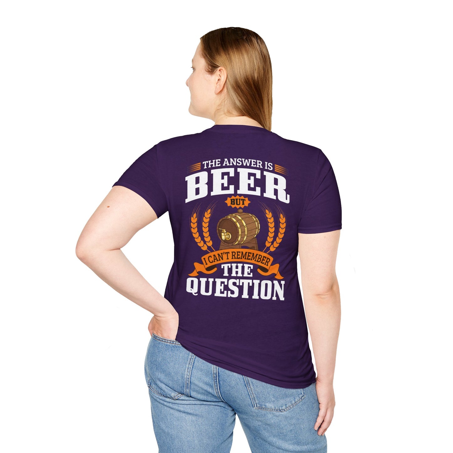 "The Answer is beer" T-shirt