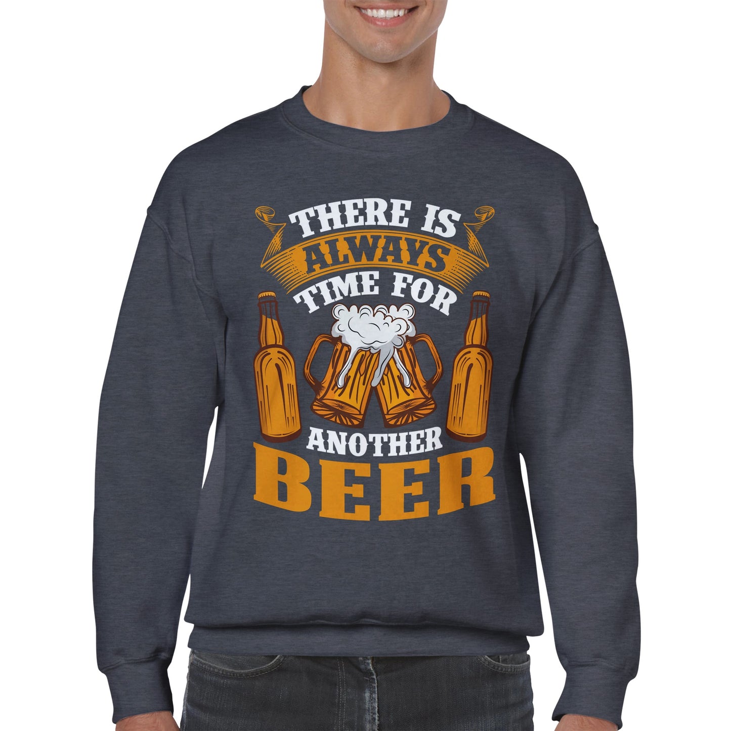 "There's always time for beer" sweater