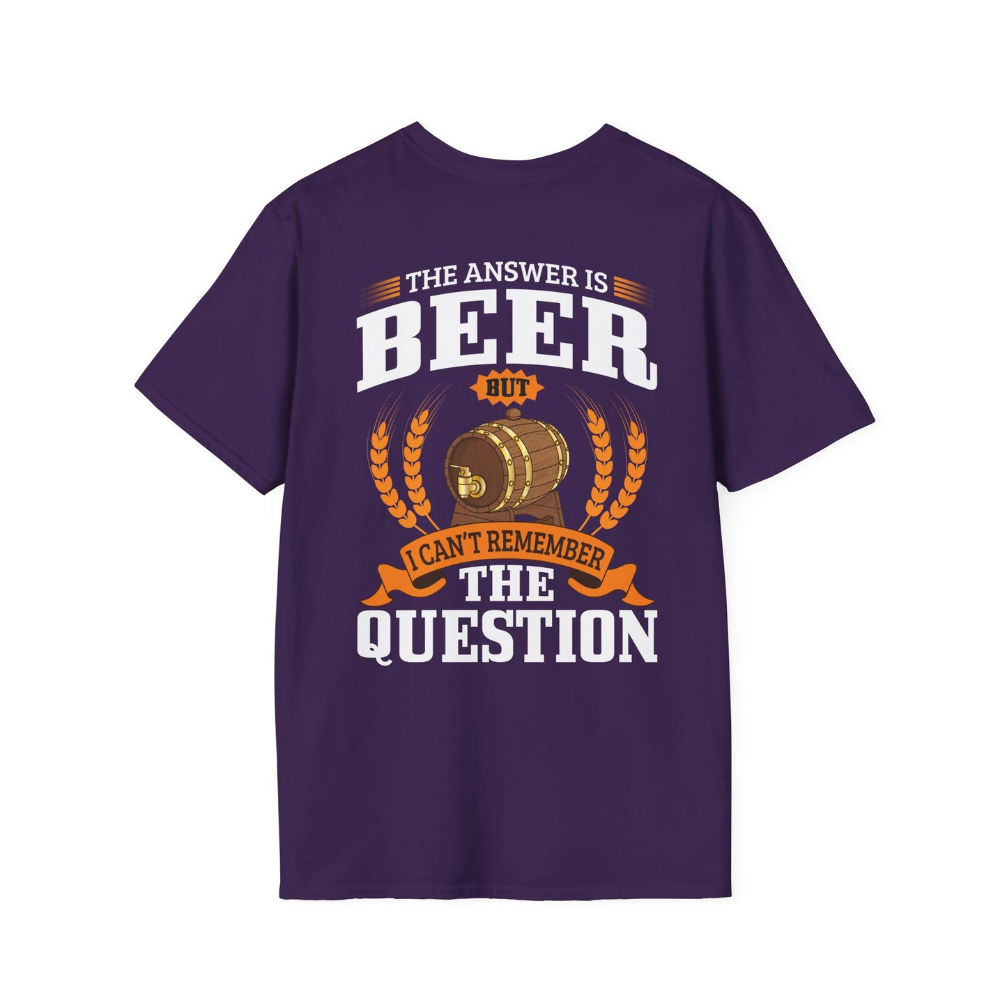 "The Answer is beer" T-shirt