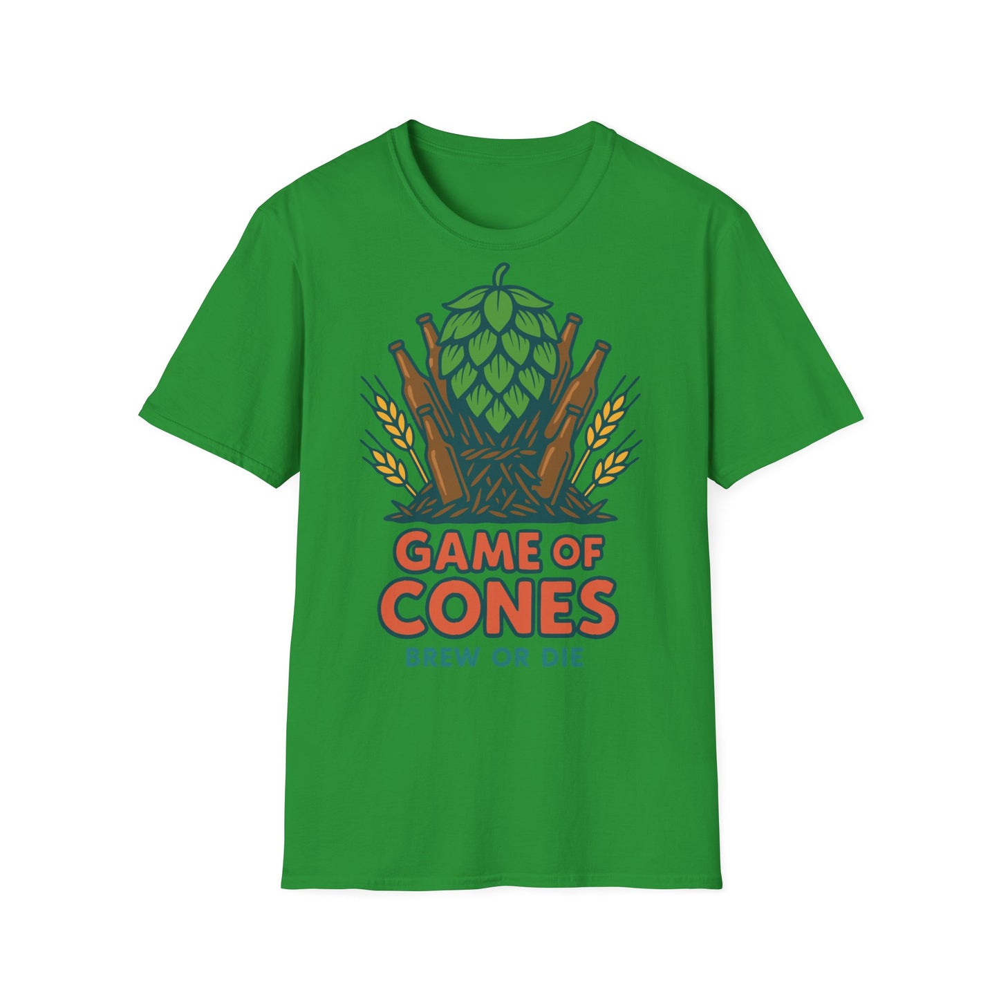 T-shirt unisexe doux-Jeu de cônes