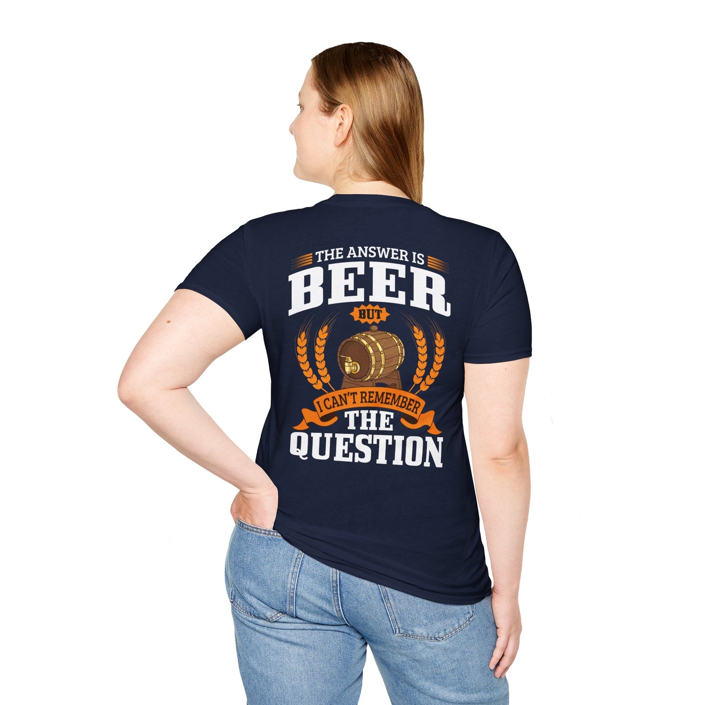 "The Answer is beer" T-shirt