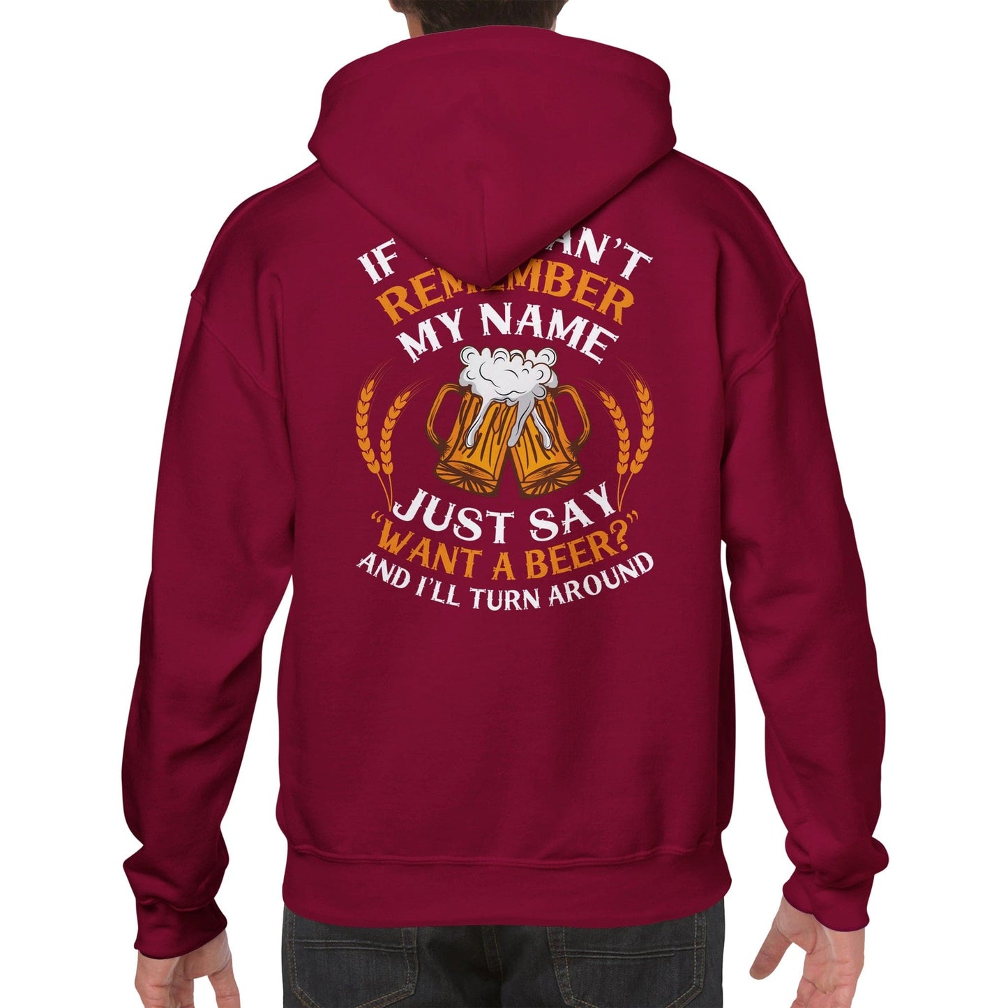 "If you can't remember my name" Hoodie